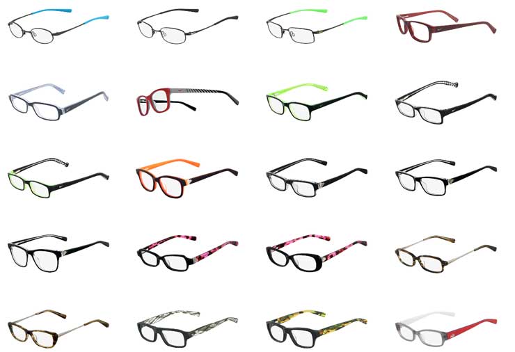 nike eyeglass frames